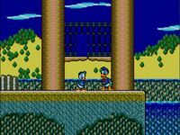 une photo d'Ã©cran de The Lucky Dime Caper Starring Donald Duck sur Sega Master System